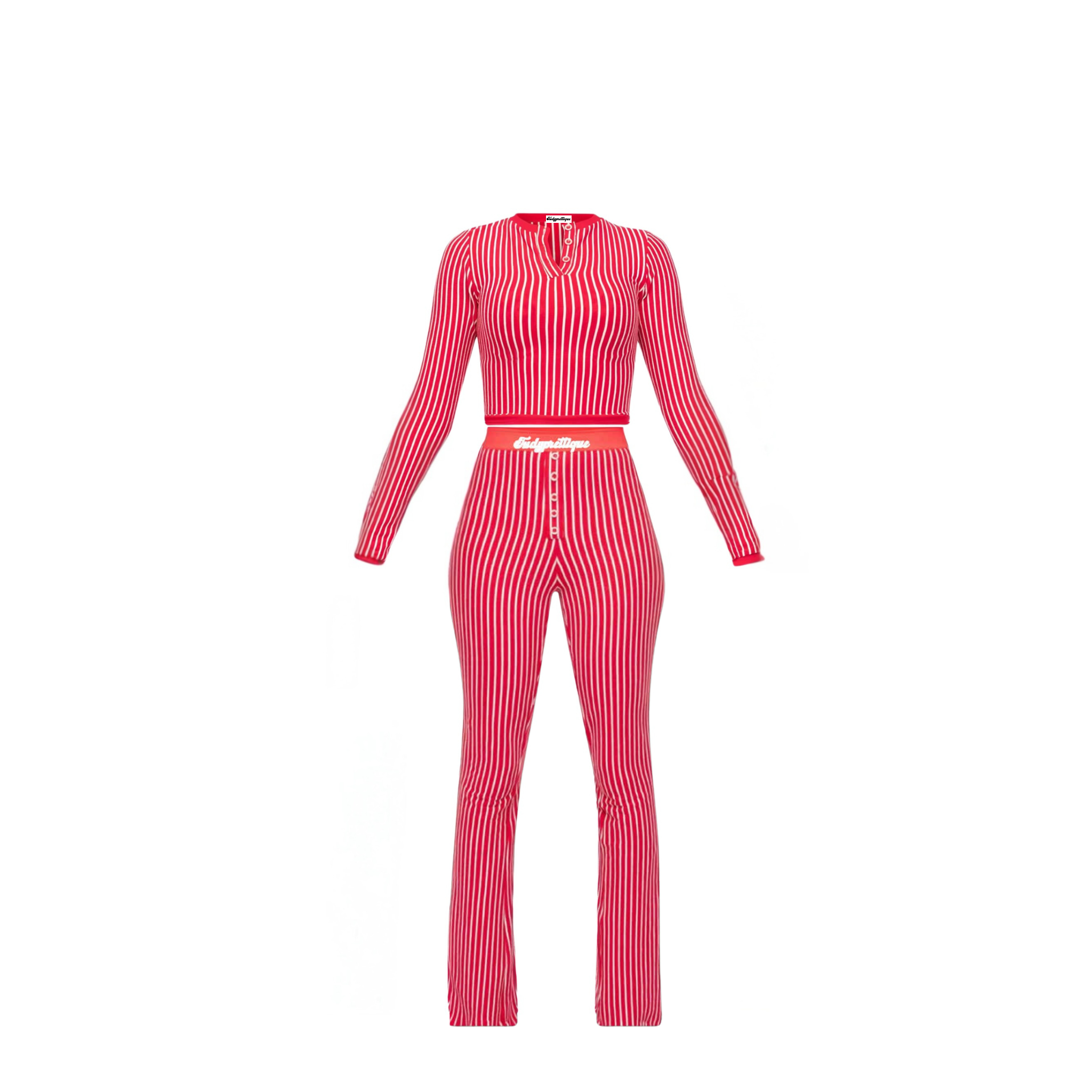 Striped Candy Apple Flare Set PREORDER SHIP 12/18